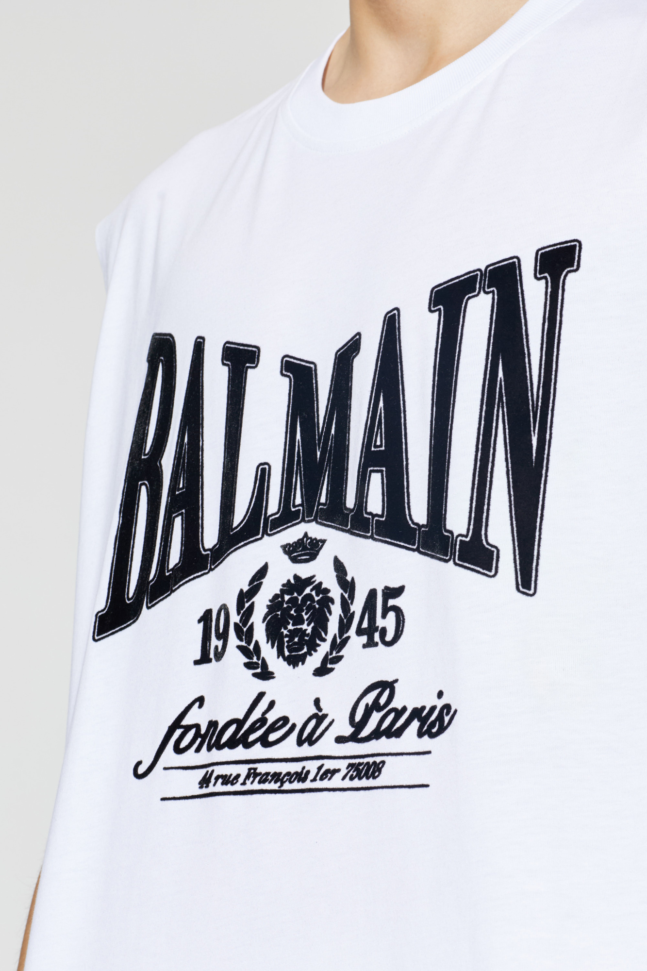 Balmain Sleeveless T-shirt | Men's | Vitkac